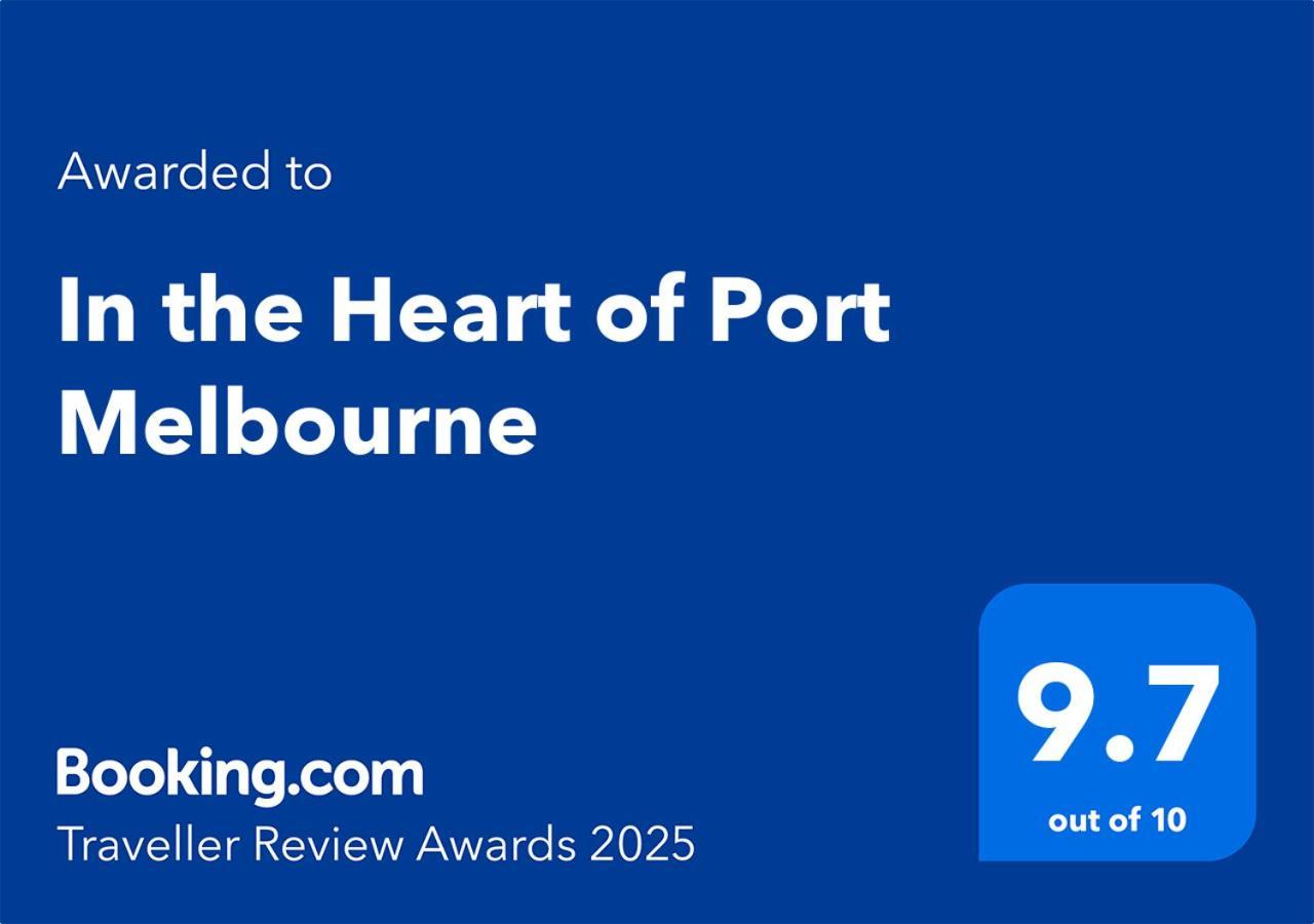 Ferienwohnung In The Heart Of Port Melbourne City Exterior foto